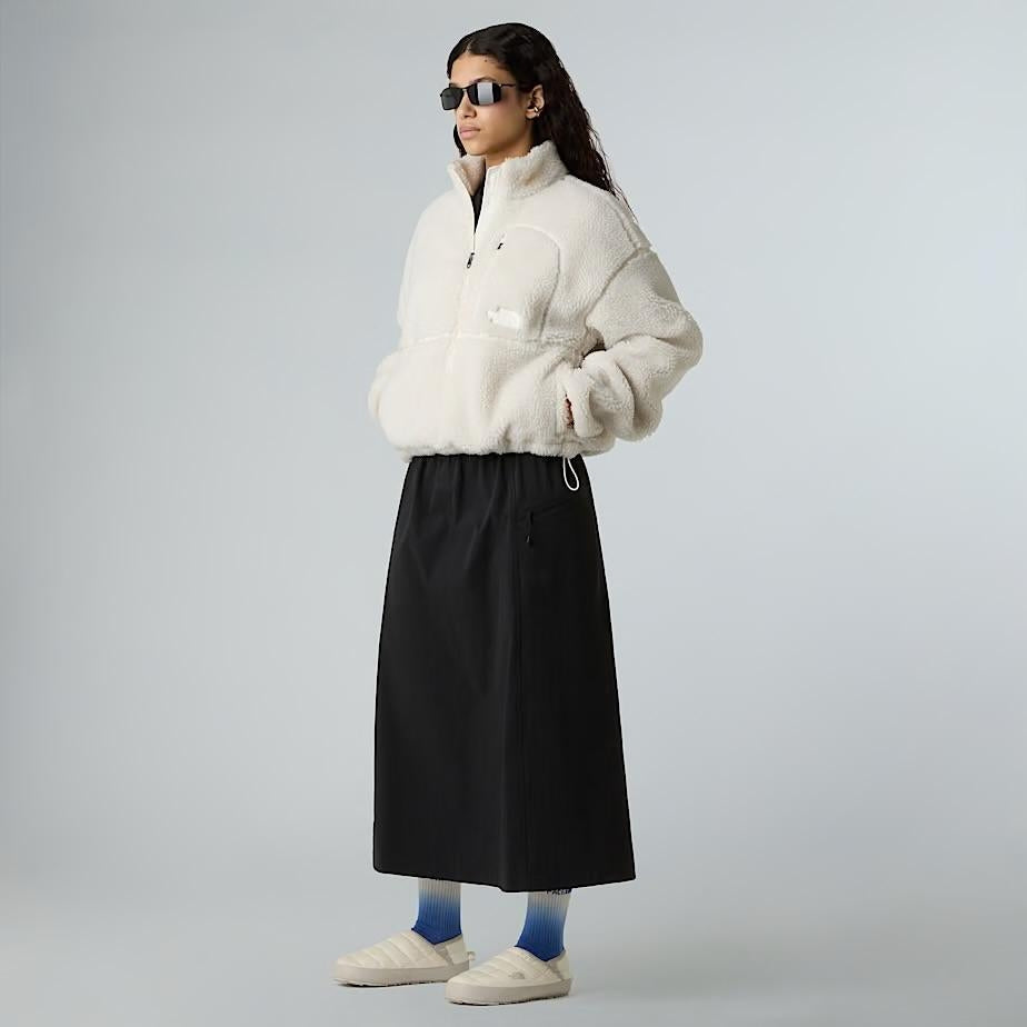 Giubbotto The North Face in pile "Dune" donna