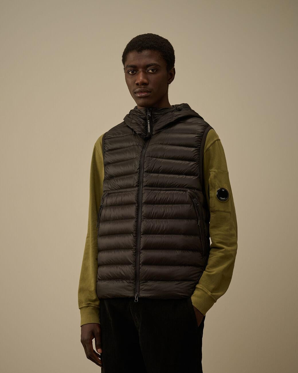 Gilet C.P. Company con cappuccio uomo