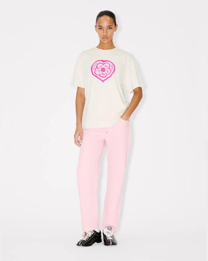 T-Shirt Kenzo "Boke Heart" loose fit donna