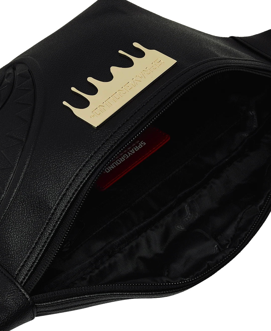 Marsupio Sprayground nero Gold Brick Lux Tortuga savvy crossbody
