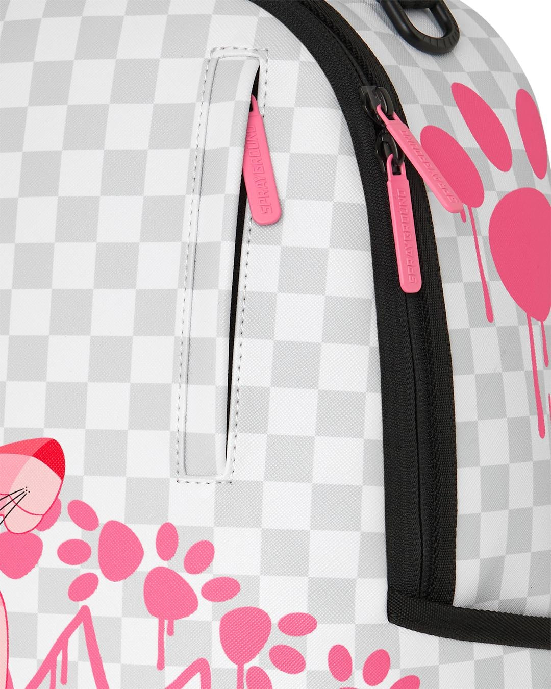 Zaino Sprayground bianco PINK PANTHER PAWPRINTS BACKPACK