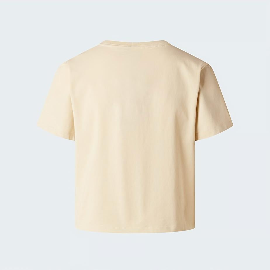 T-Shirt The North Face con logo minimal ricamato donna