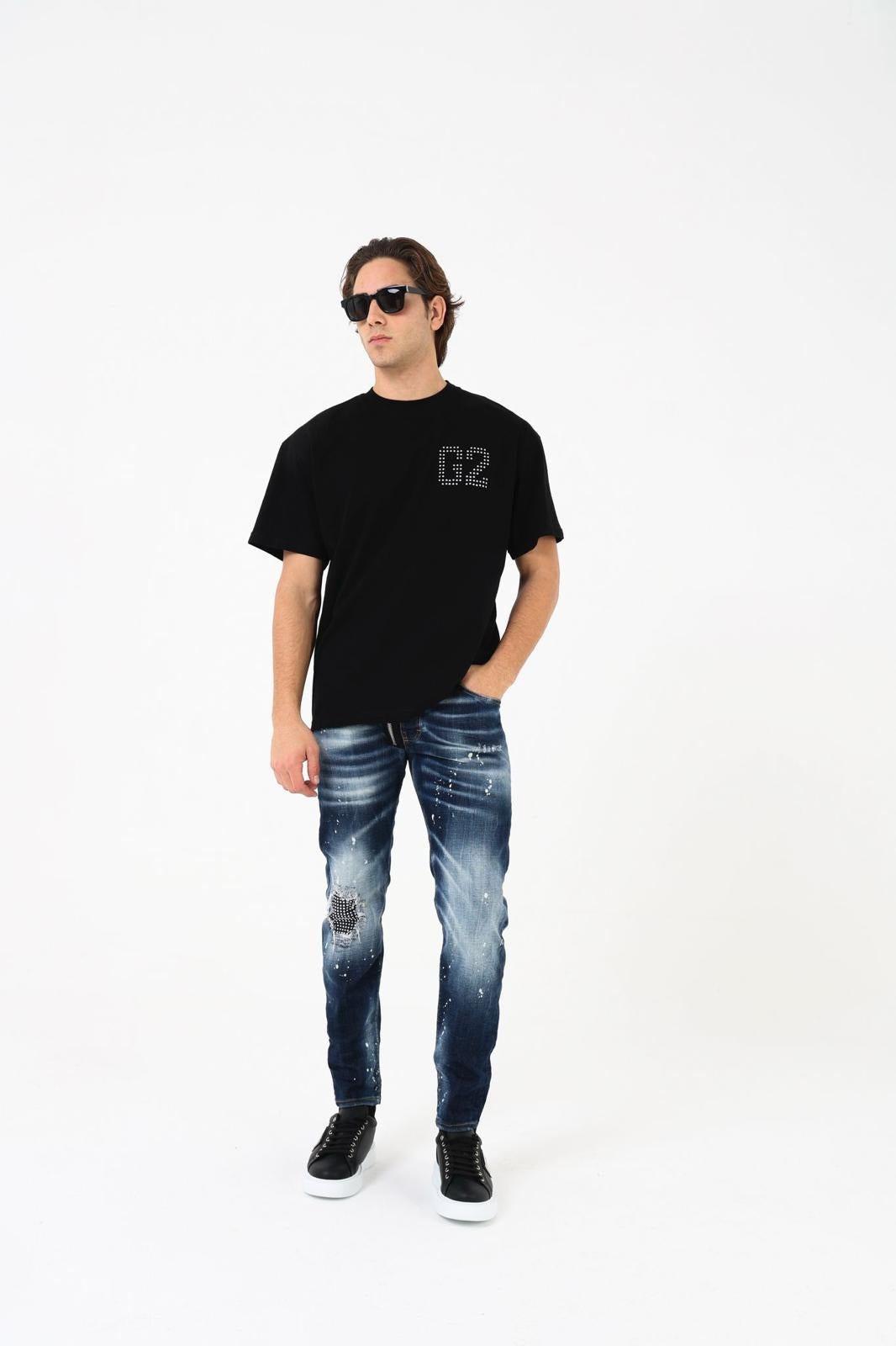 Jeans G2Firenze "Metal blue" uomo