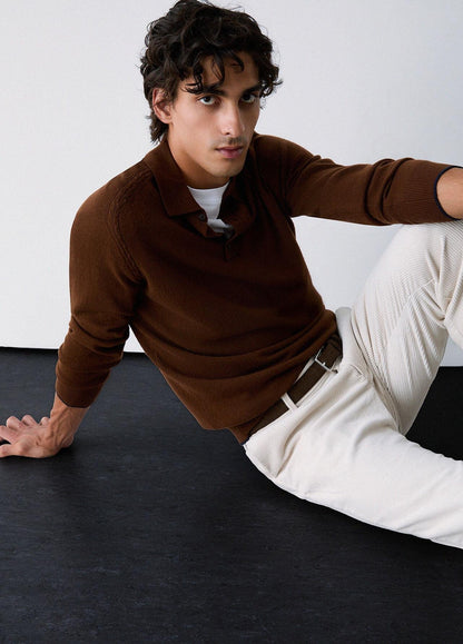Maglia polo Liu Jo in lana e cashmere