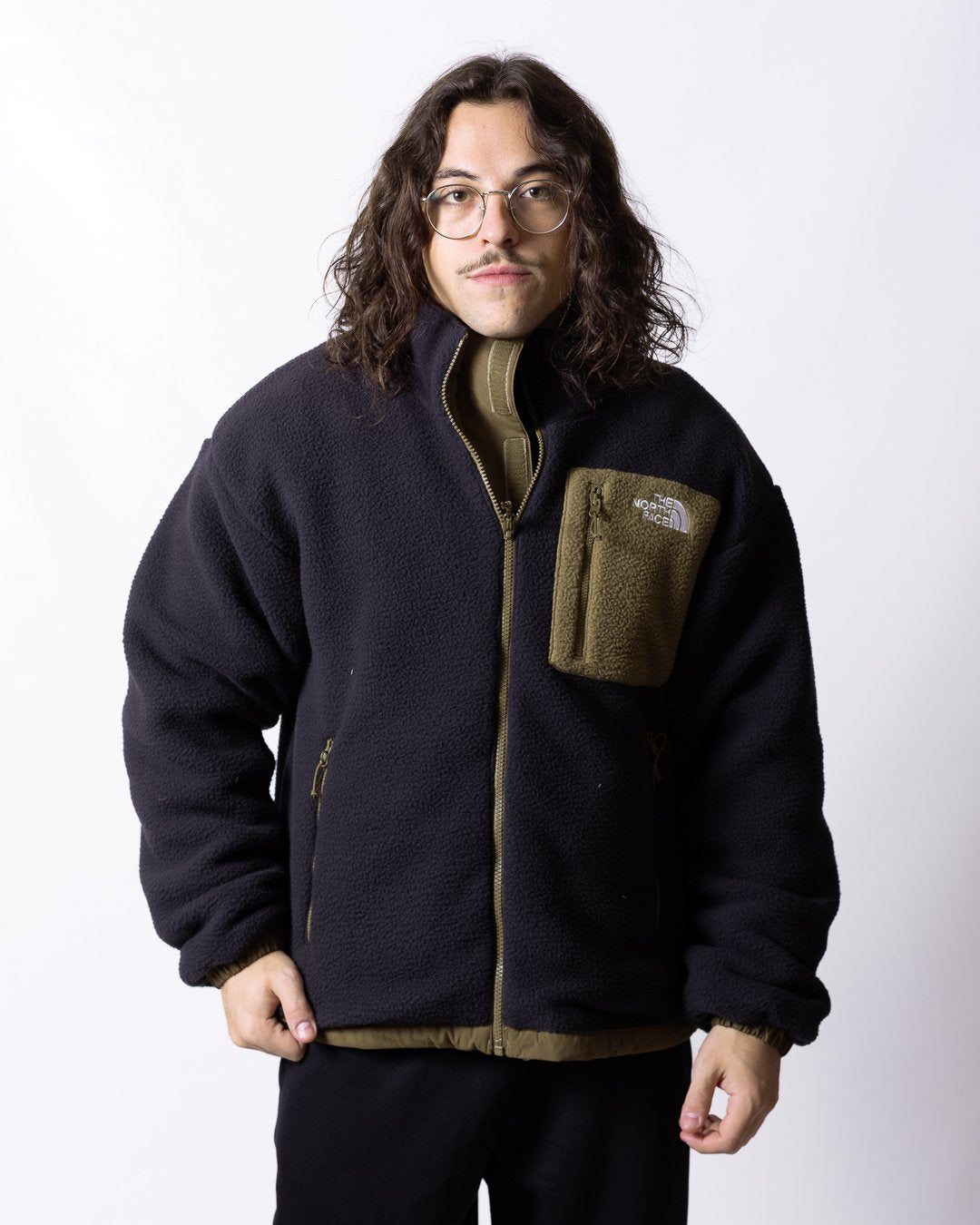 Giubbotto The North Face "Yumiori" in pile reversibile uomo