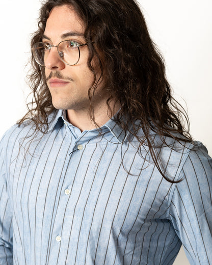 Camicia Liu Jo slim a strisce uomo