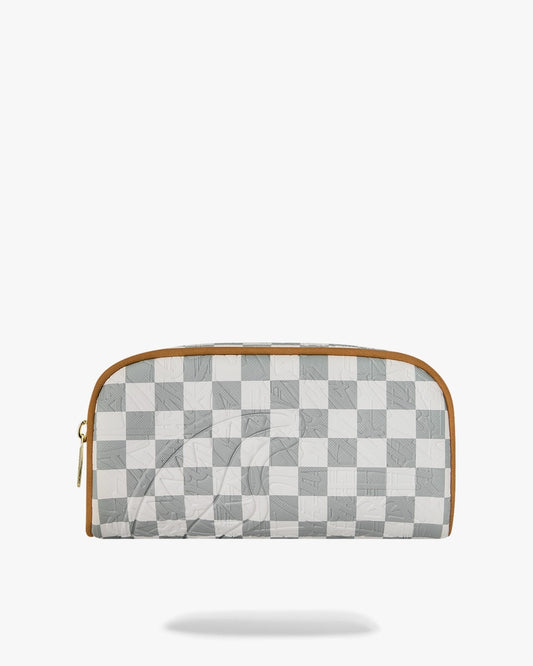Pochette Sprayground bianco 3AM CREAM PENCIL CASE