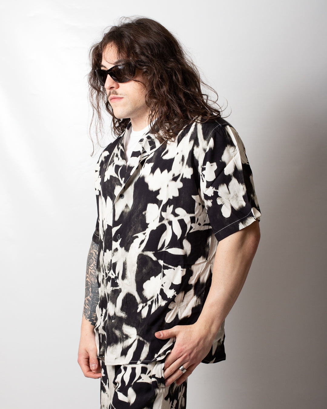 Camicia Gaelle "Fit Bowling" stampata uomo