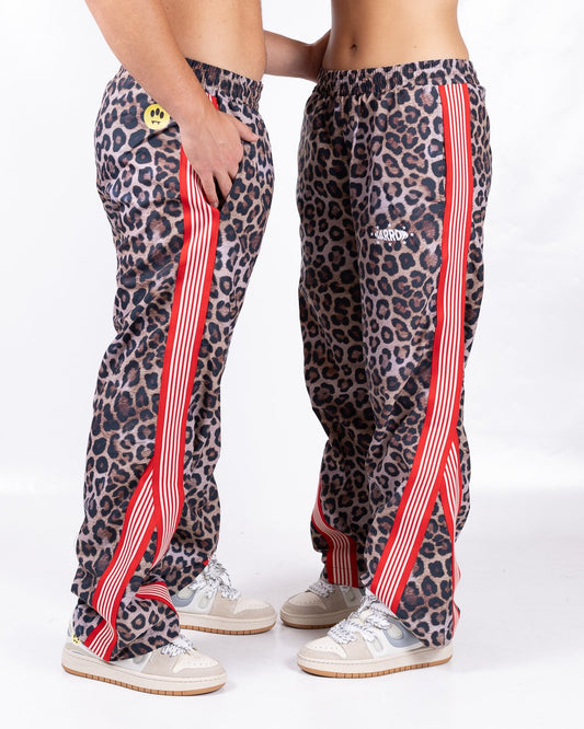 Pantalone Barrow animalier in nylon