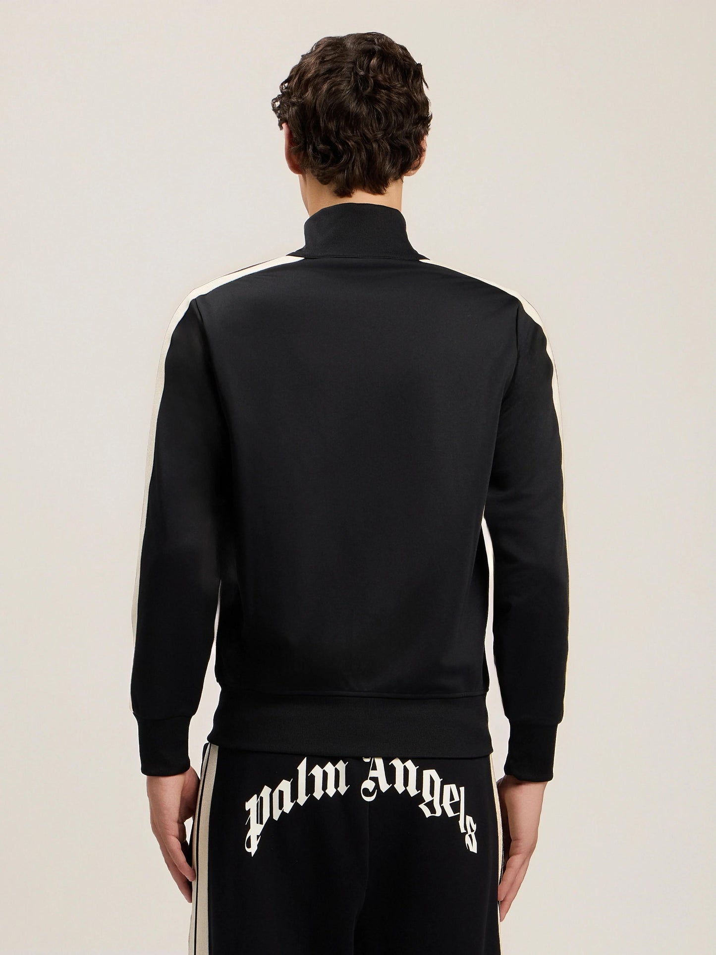 Felpa Palm Angels fullzip "Classic Logo" uomo