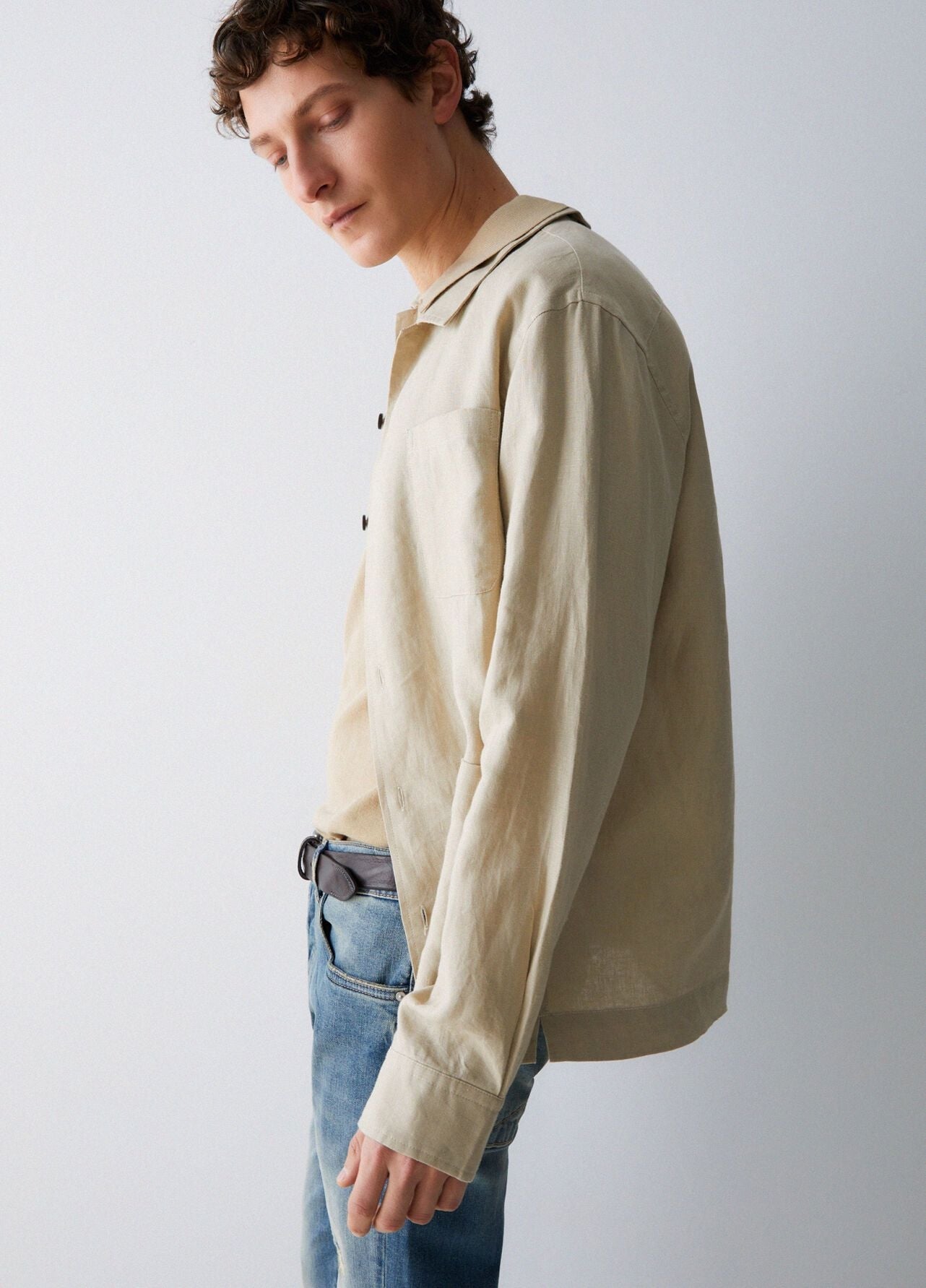 Camicia Liu Jo in lino uomo