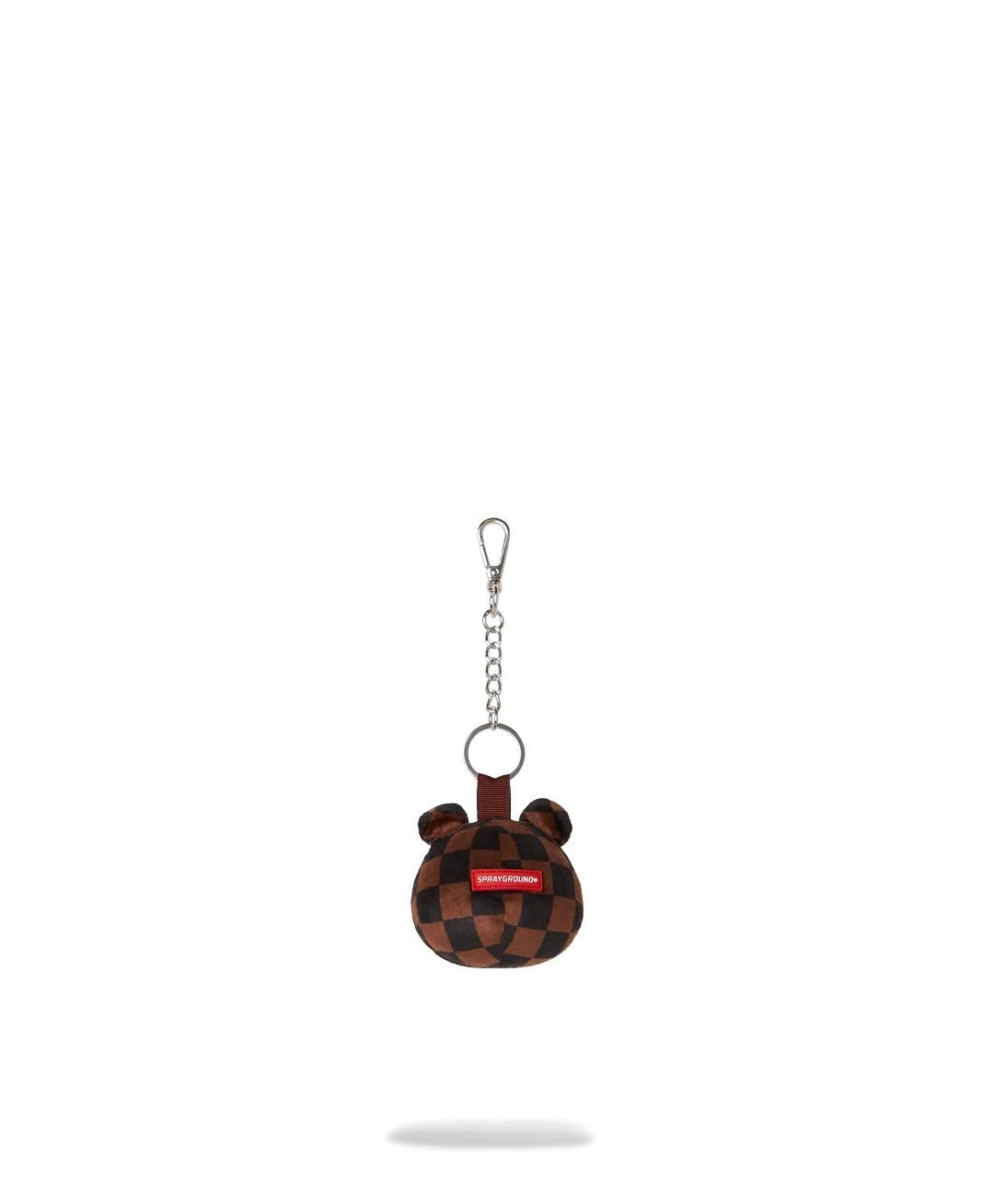 Portachiavi Sprayground marrone BROWN CHECKER BEAR HEAD KEYCHAIN