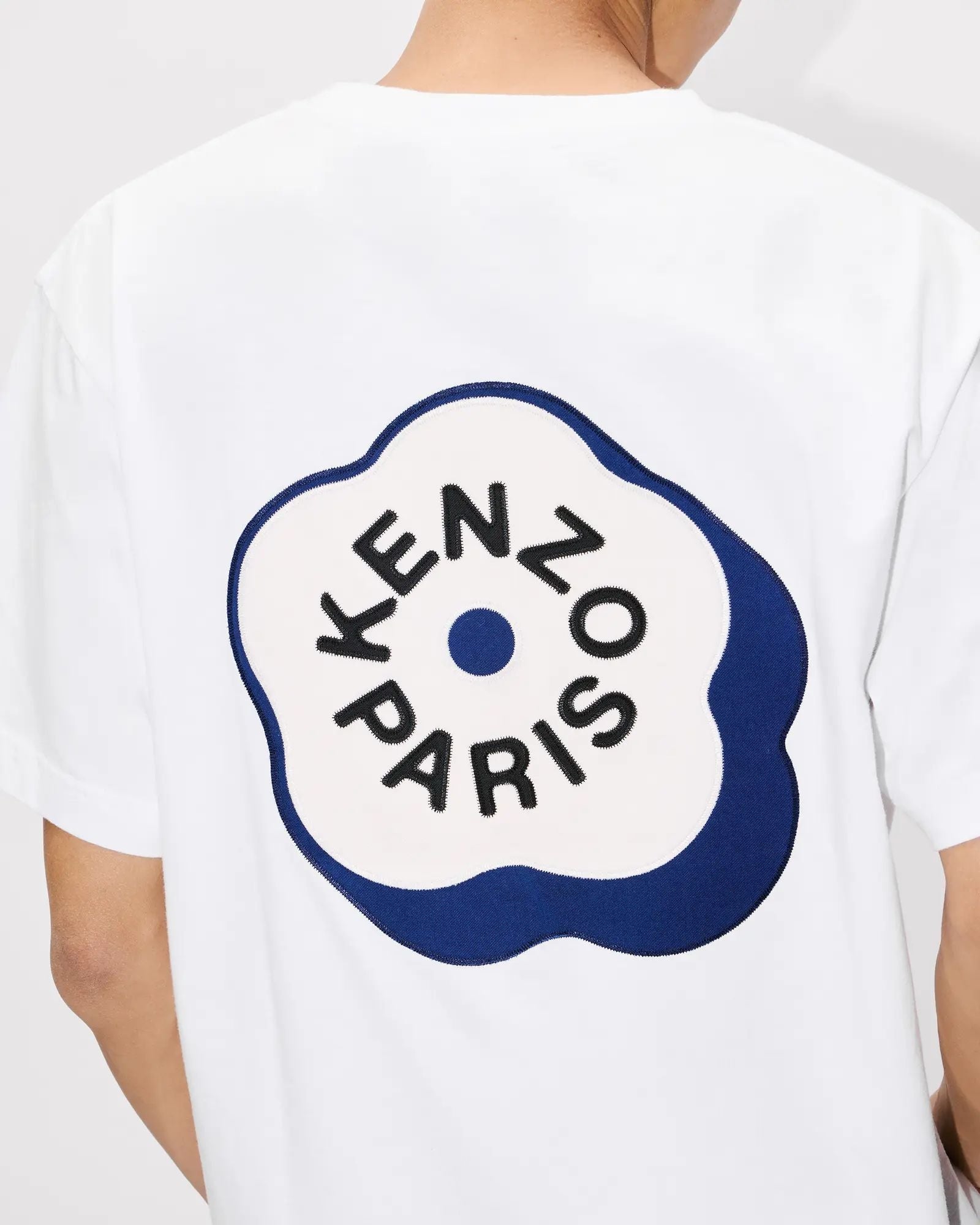 T-Shirt Kenzo con patch "Boke Flower 2.0" uomo