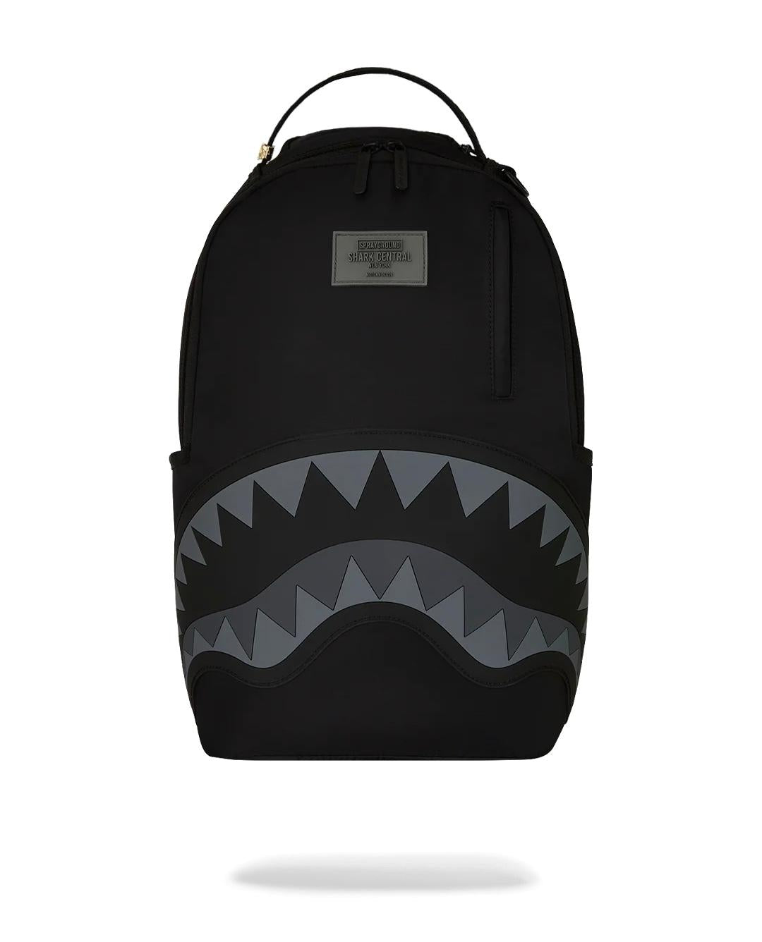 Zaino Sprayground nero shark central nylon black backpack