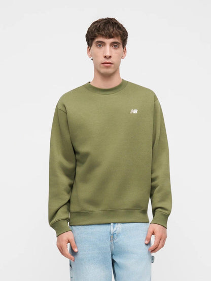Felpa New Balance girocollo con logo ricamato