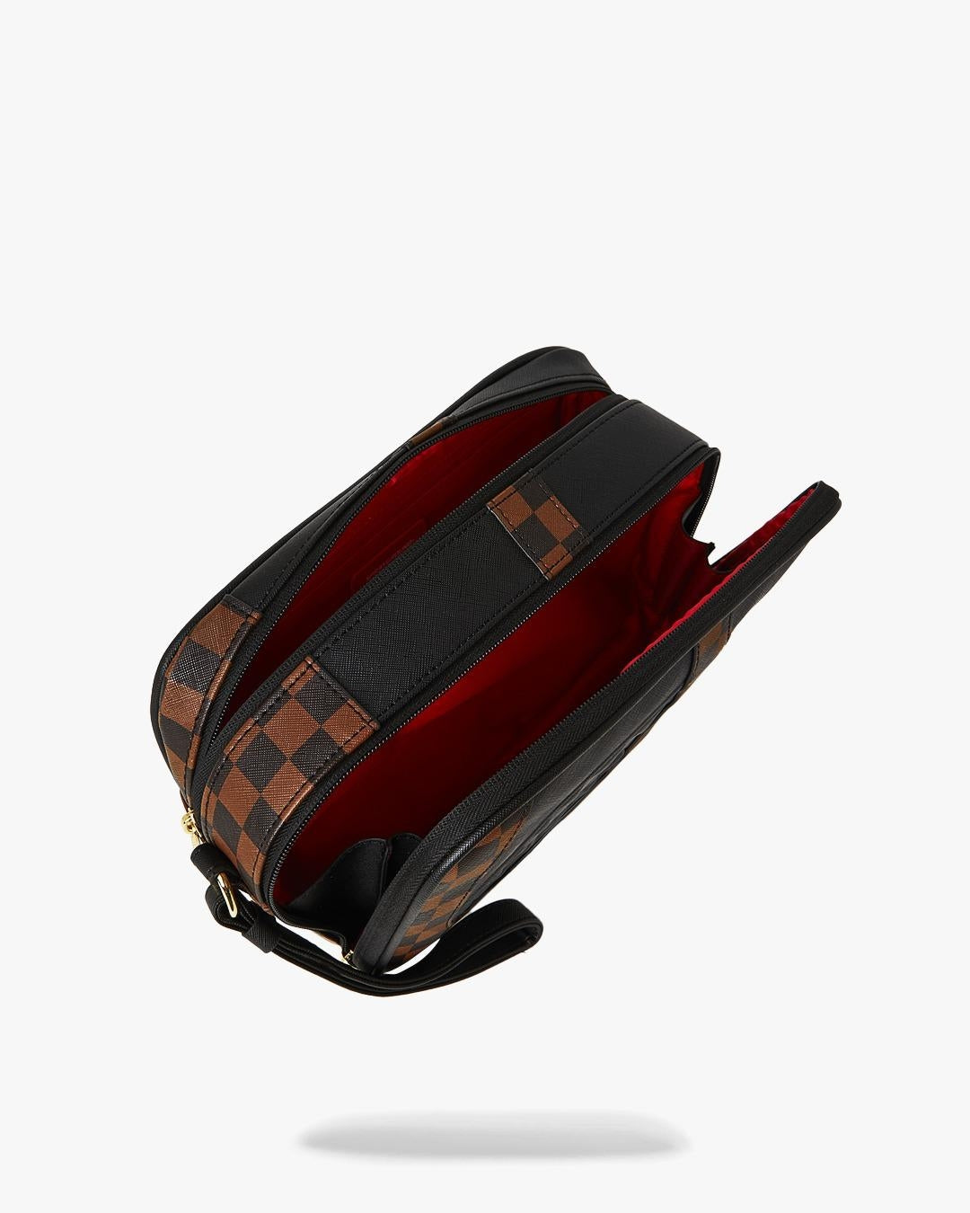 Pochette e beauty Sprayground marrone "JETSTREAM BROWN TOILETRY BAG"