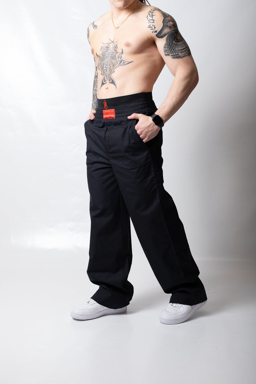Pantalone Vision of Super con fascia logata uomo