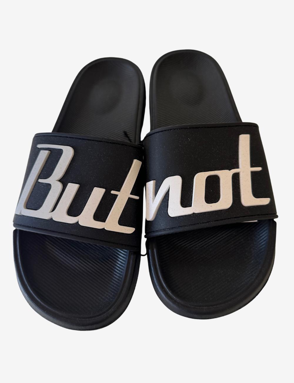Ciabatte ButNot con logo in rilievo a contrasto
