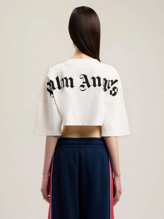 T-Shirt Palm Angels "Classic Logo Mini" donna