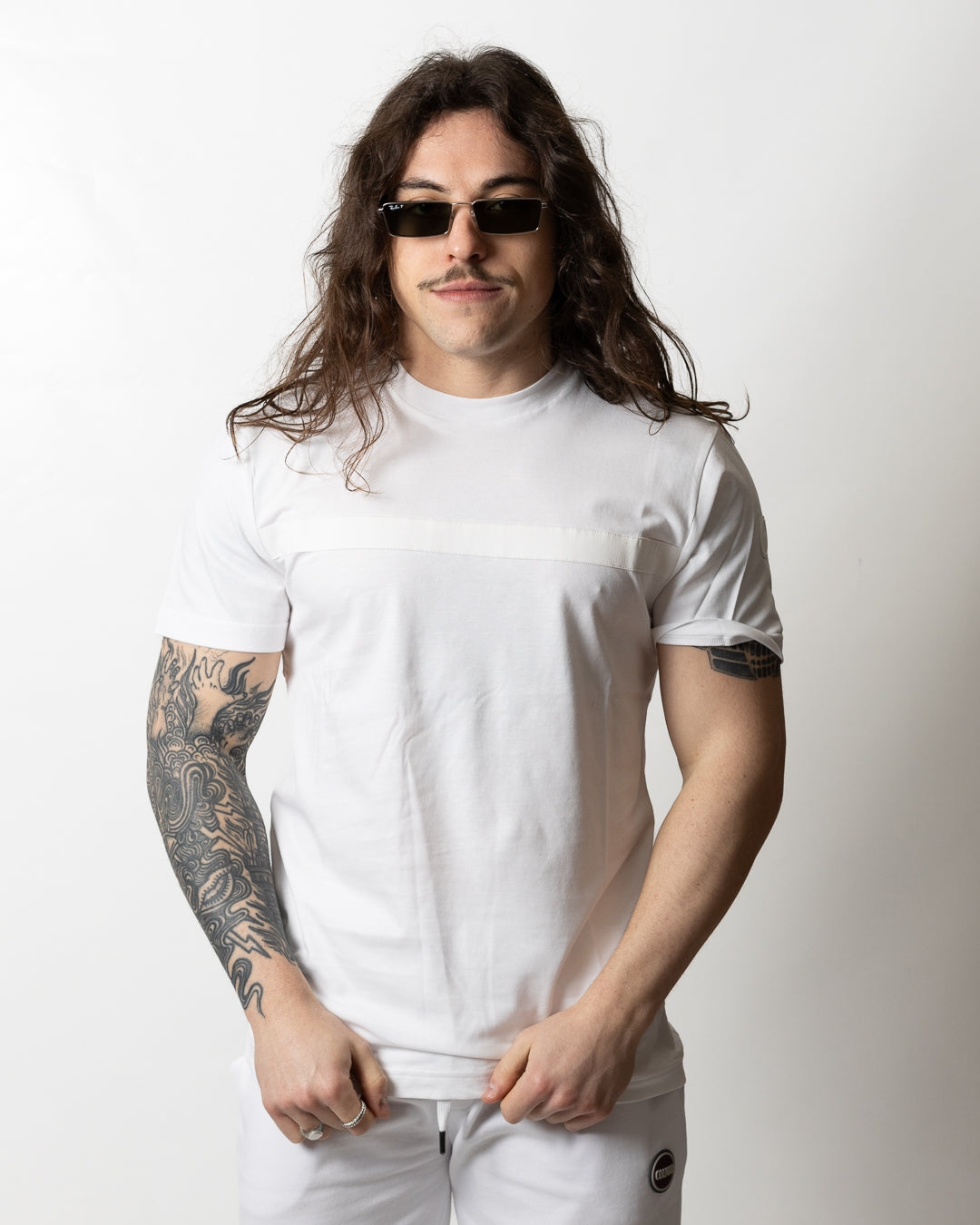 T-Shirt Colmar regular con banda uomo
