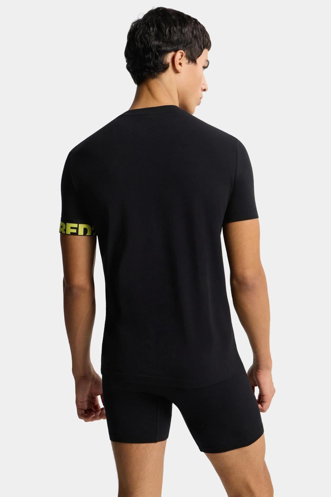 T-Shirt Dsquared2 con fascia logata uomo