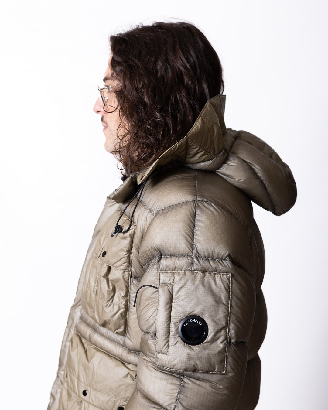 Giubbotto C.P. Company D.D. Shell Down Jacket con tasche