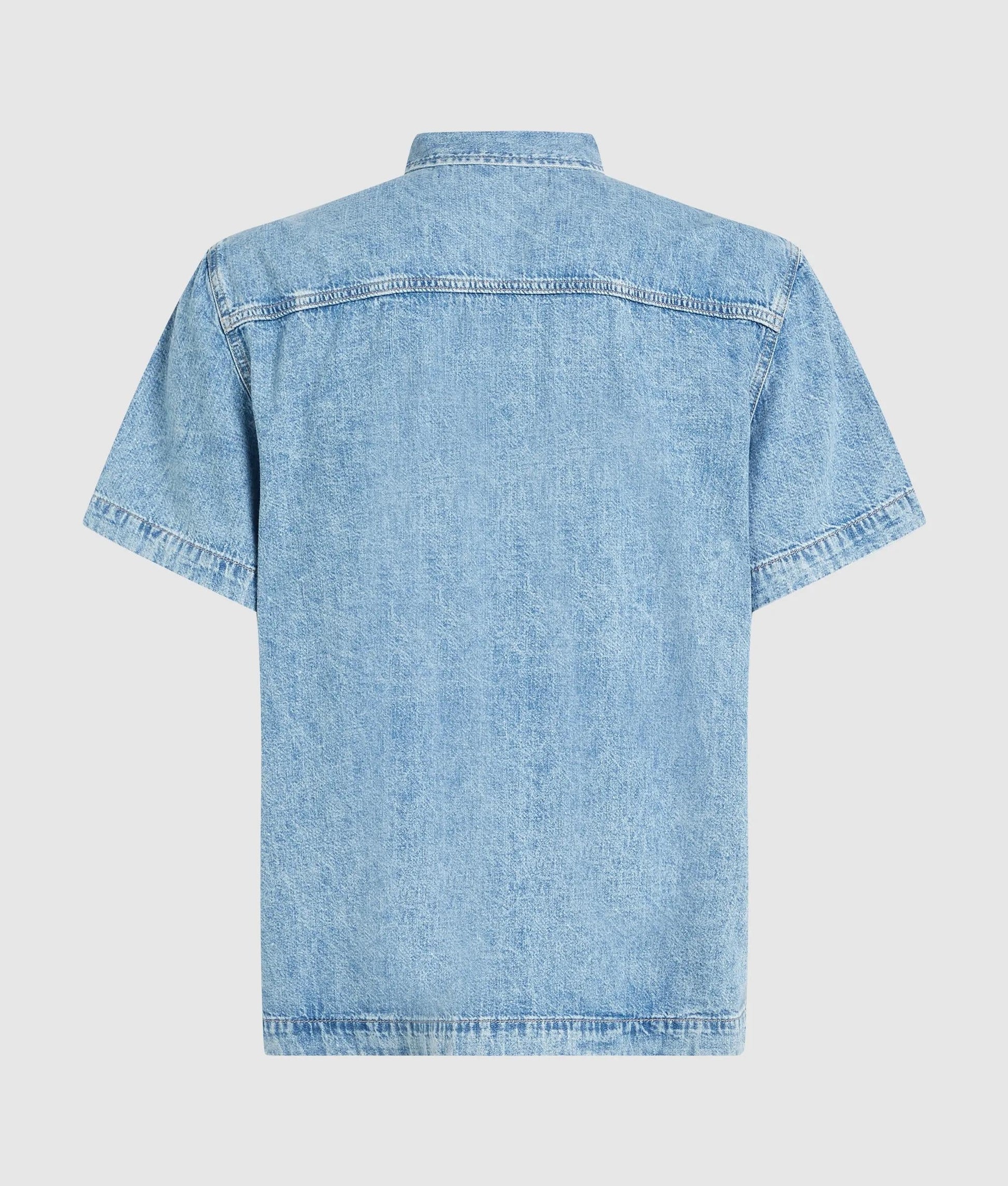 Camicia Karl Lagerfeld Jeans regular in jeans uomo