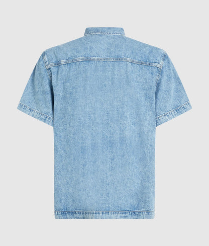 Camicia Karl Lagerfeld Jeans regular in jeans uomo