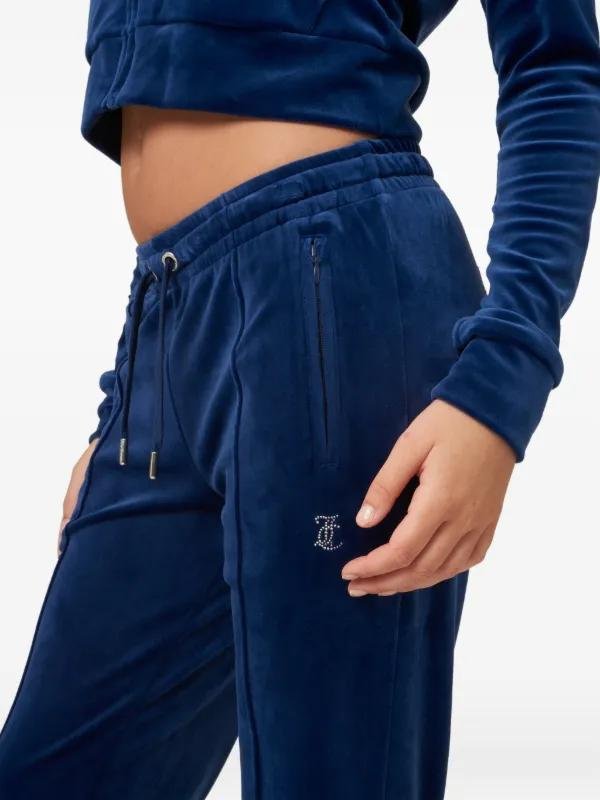 Pantalone Juicy Couture con logo strass