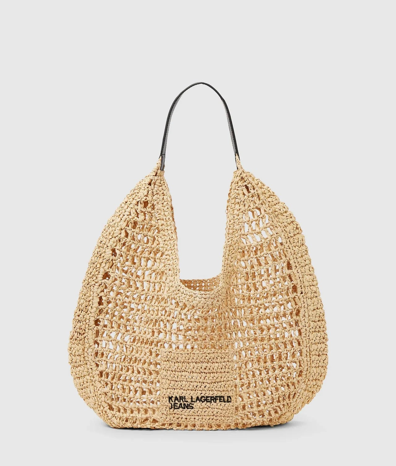 Borsa Karl Lagerfeld "Raffia Summer Hobo" donna