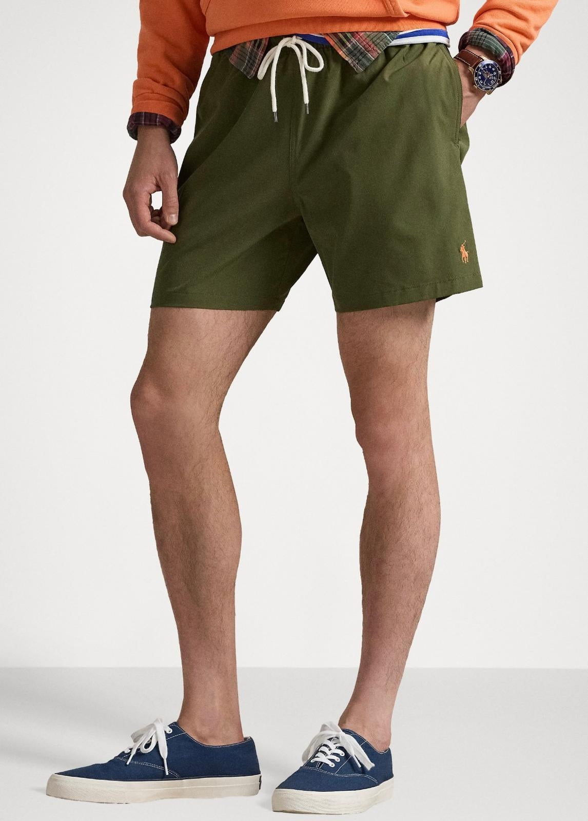 Boxer mare Polo Ralph Lauren basic con ricamo uomo