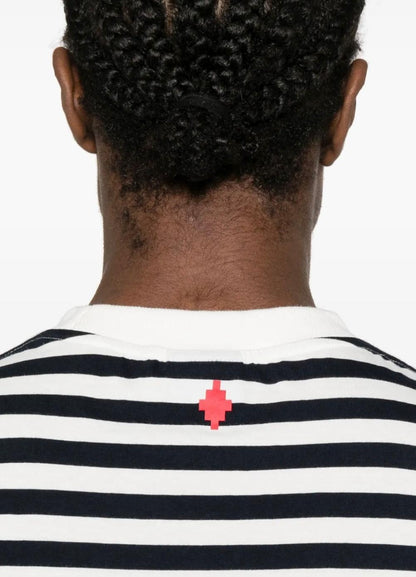 T-Shirt Marcelo Burlon "Headletter Stripe" uomo