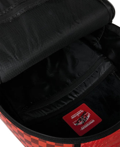 Zaino Sprayground rosso JAMES FIRST CLASS RED BACKPACK