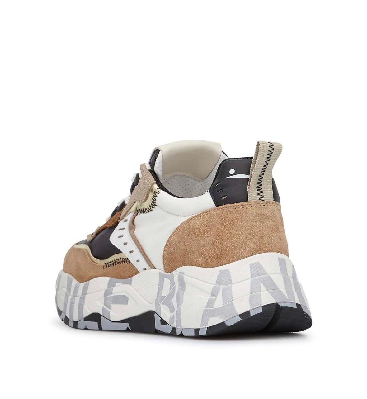 Scarpe Voile Blanche con dettagli in pelle e suede