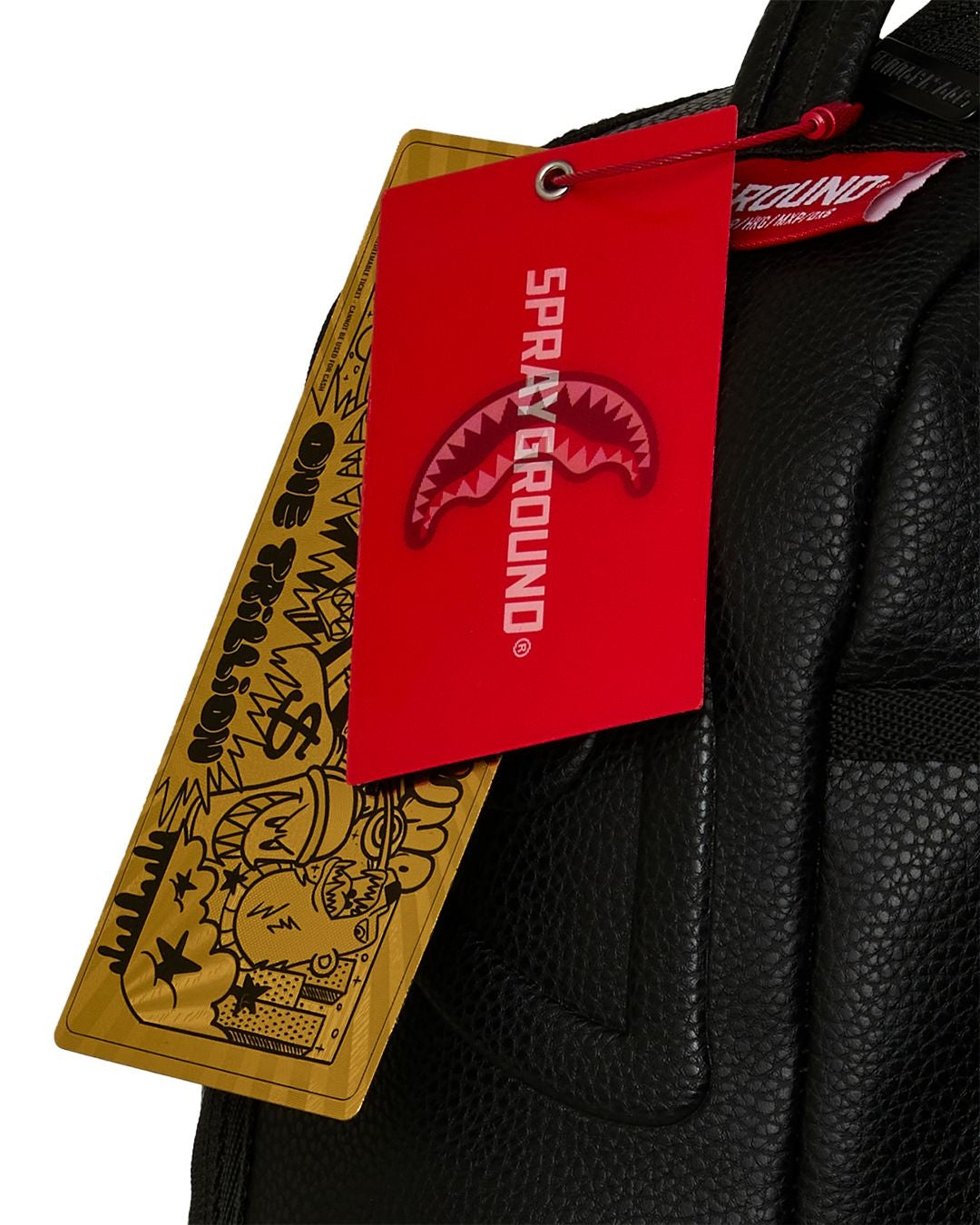 Zaino Sprayground nero SAMPLE ROOM SHARK BACKPACK