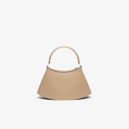 Borsa Lacoste in pelle plissettata donna