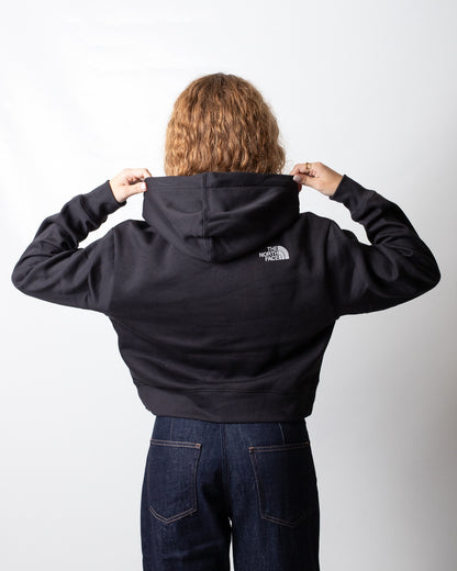 Felpa The North Face cropped over con cappuccio donna