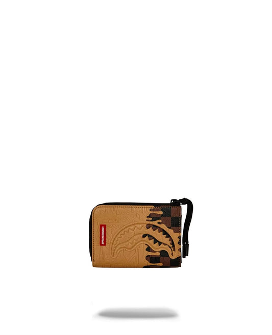 Portafoglio Sprayground marrone HENNY MELT WALLET