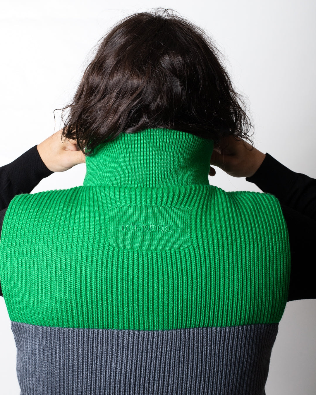 Gilet Iceberg in maglia uomo