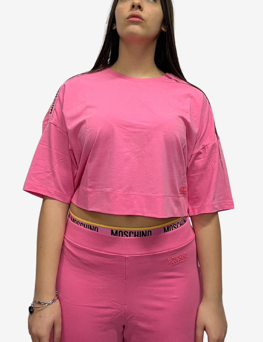 T-Shirt Moschino Underwear con logo donna