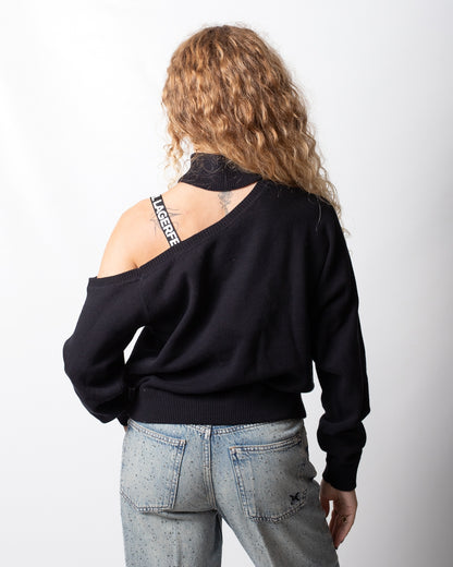 Maglia Karl Lagerfeld con dettaglio cut-out donna
