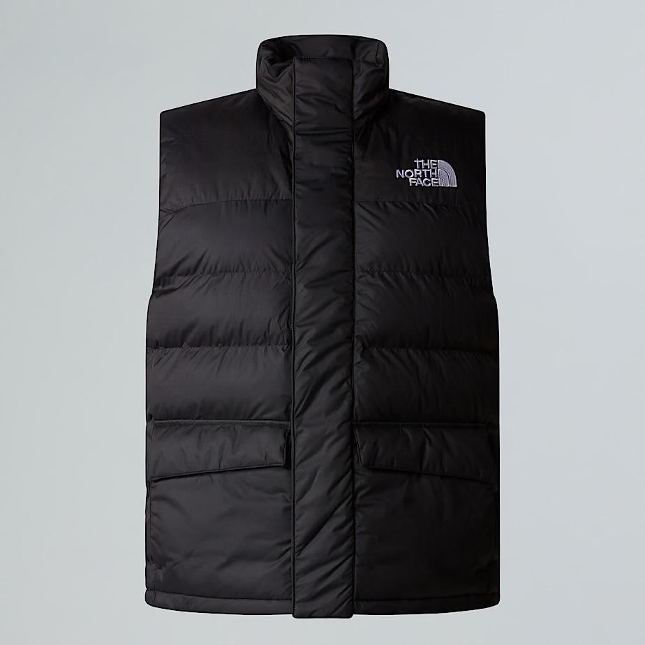 Gilet The North Face puffer con logo ricamato uomo