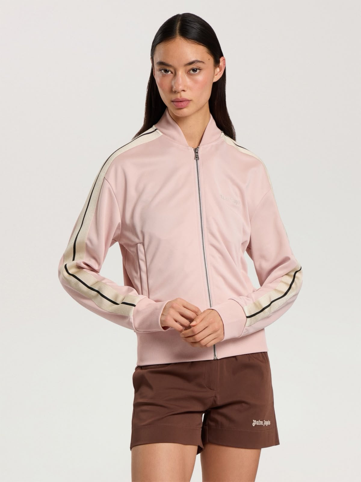 Felpa Palm Angels logo ricamato 