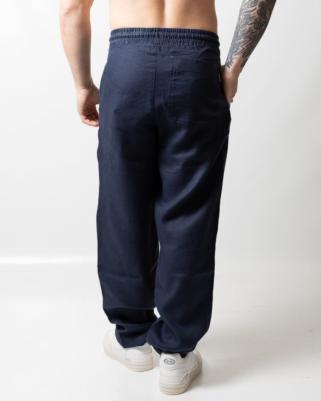 Pantalone Colmar "Unique" in lino uomo