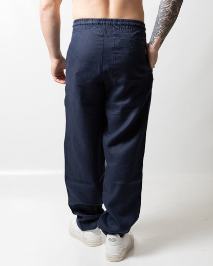 Pantalone Colmar "Unique" in lino uomo