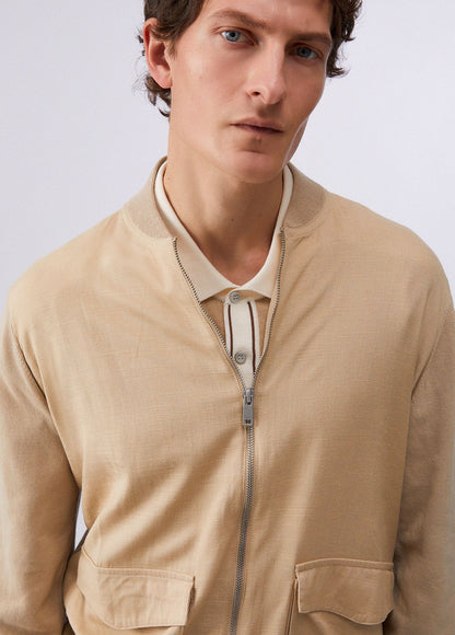 Maglia Liu Jo fullzip con tasche uomo