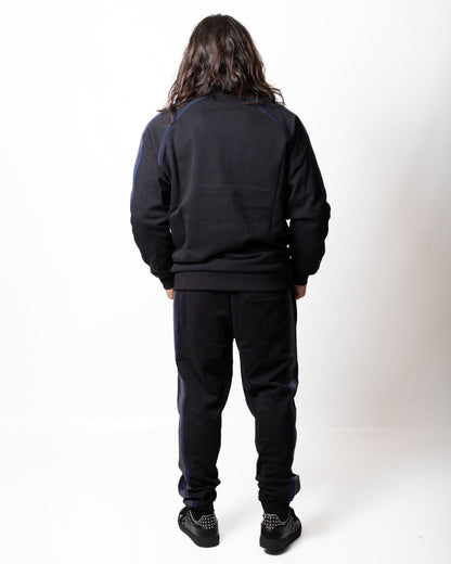 Pantalone Richmond X in felpa con bande a contrasto uomo