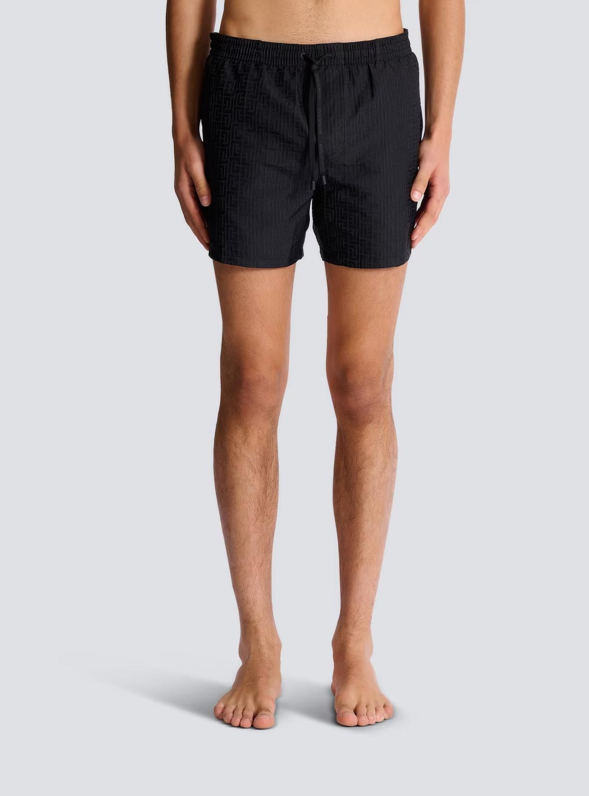 Costume Balmain con logo monogram uomo