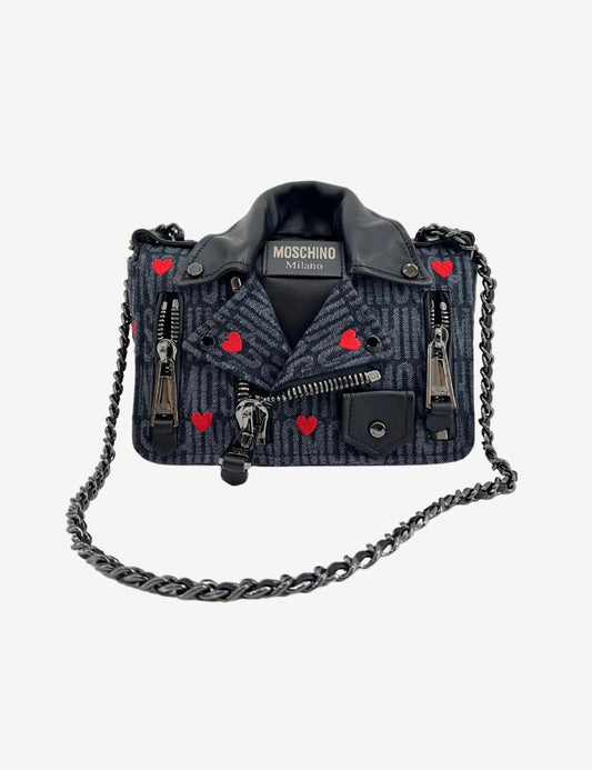 Borsa Moschino "Biker" donna