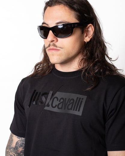 T-Shirt Just Cavalli "Logo Slash" uomo